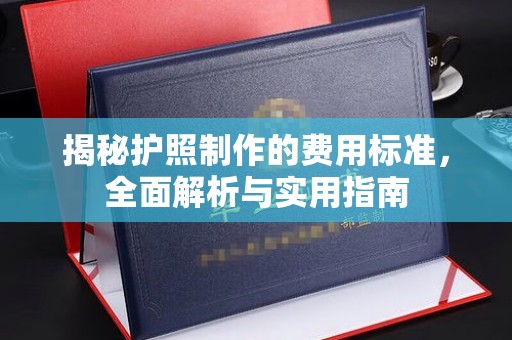 沈丘揭秘护照制作的费用标准，全面解析与实用指南